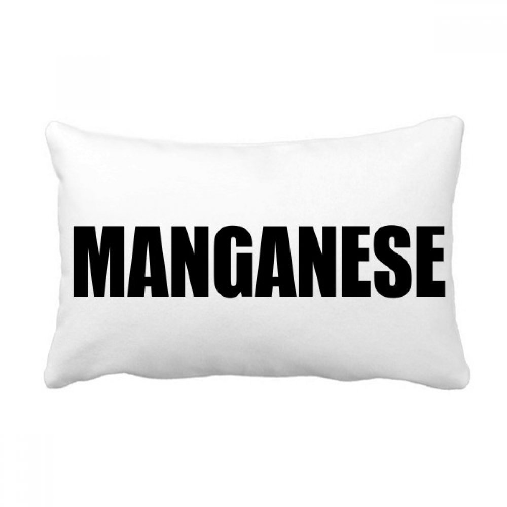 Oreiller manganèse chimie 16x24 pouces idée cadeau original