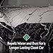 Turtle Wax 53837 Hybrid Solutions Pure Shine Detailer Misting Spray, Graphene Infused for Ultimate Shine, Water Beading, Safe on All Exterior Surfaces, 20 oz. (Pack of 1)