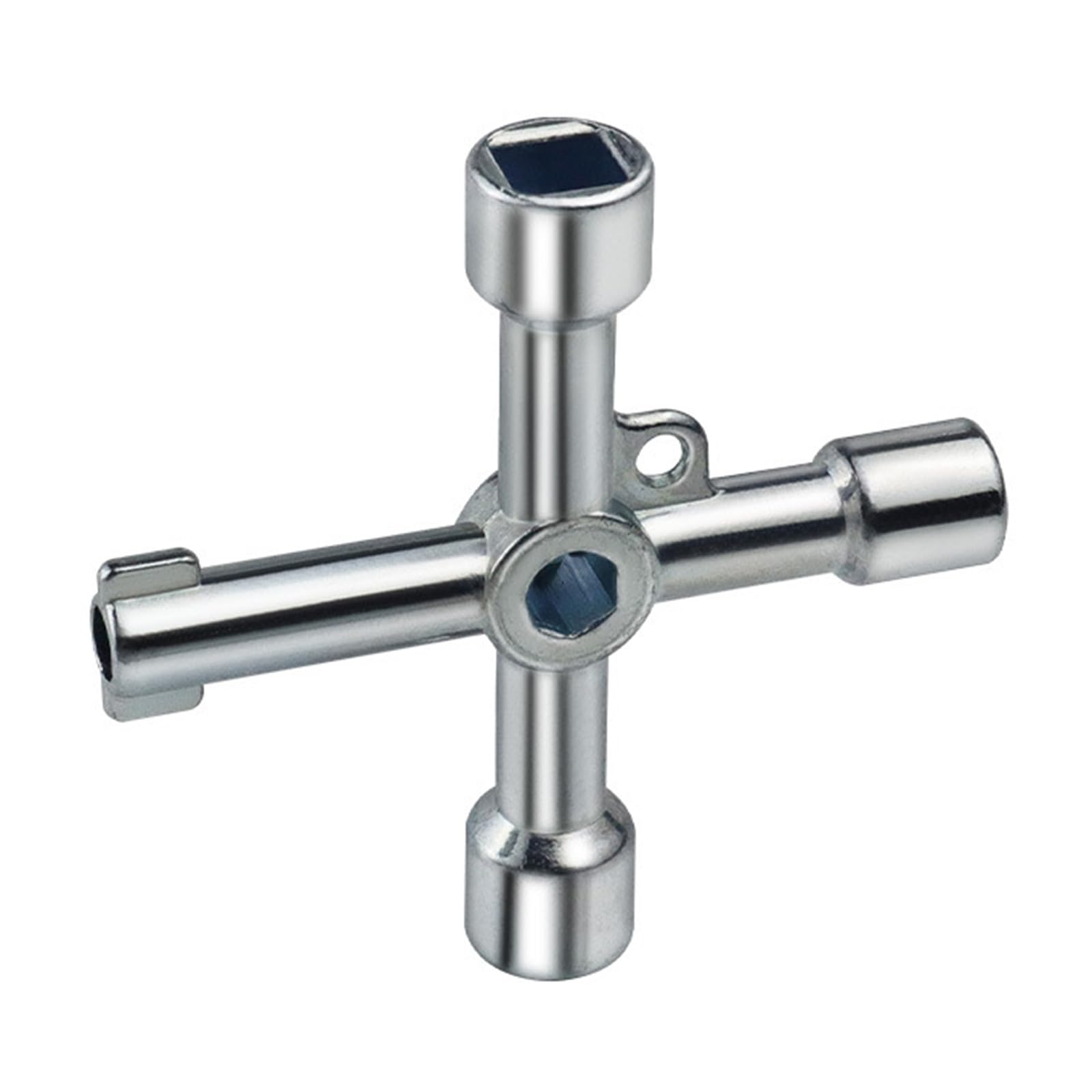 Tsophreniq Crossing Multiple Wrench For 5.3Mm 6Mm 8Mm Square 9Mm Triangular Holes Construction Portable Portable Multiple Hole Wrench Tool