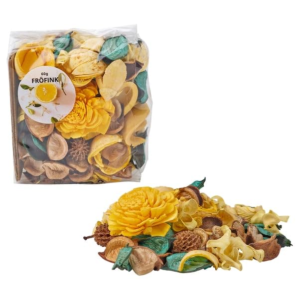 ProTuning FRÖFINK Potpourri zapachowe, kwiat cytrusowy, żółty, 60 g