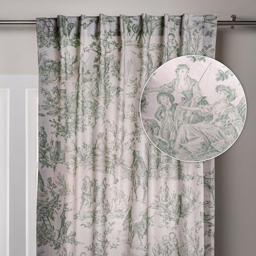 Maison d' Hermine Curtains for Living Room 100% Cotton 84