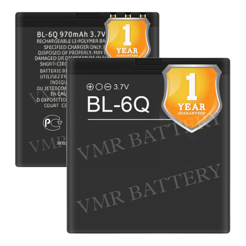 Image of Original BL-6Q Battery Compatible for Nokia 6700c | 6700 Classic | 7900 Classic - (970mAh) - 1 Year Warranty K7