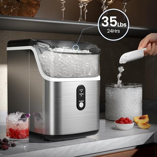 Kismile KM-FBA-15NB Nugget Ice Makers Countertop thumb #1
