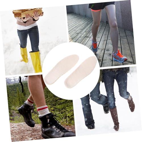 Plantillas de lana gruesa para invierno para hombre y mujer miniatura 2