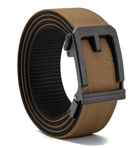 Image of CHAOREN Ratchet Tactical Belt Men - 1.5 inch Adjustable Nylon Work Belt