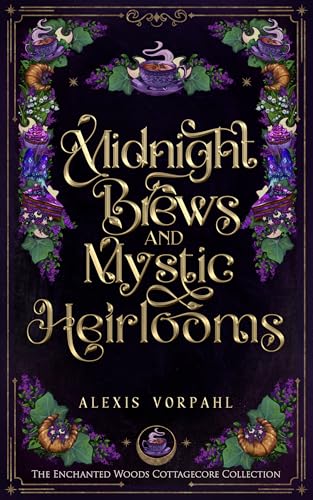 Midnight Brews & Mystic Heirlooms : A Heartwarming-Dark-Around-the-Edges Cottagcore Cozy Romantasy