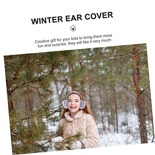 1pc Plush Earmuff for Boy Girl Ear Cover Cute Carrot Design for Outdoor Activities for Skiing Snowboarding and More2