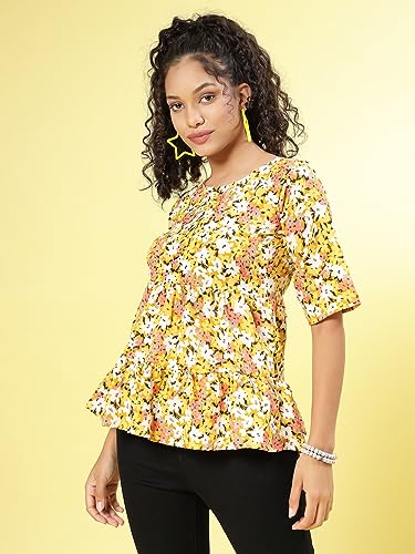 Image of OOMPH! Women's Polyester Regular Fit Shirt