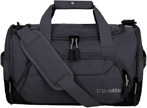 travelite Travel Bag Large XL, Kick Off, Lightweight Bag for Holidays and Sports, Swimming Pool, Hospital Stay, 70 cm, 120 liters, Danthrazit, Reisetasche S 40 cm/23 Liter, Travel Duffle