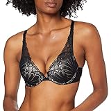 Wonderbra Damen Triangel BH, schwarz, Gr. 80G (Herstellergröße: 36F)