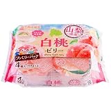 蔵王高原農園 山梨県産白桃ゼリー4個入 68g×4個×12パック入り フルーツゼリー カップ入り デザート 小分け まとめ買い 箱買い 業務用 和歌山産業