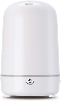 Serene House Light House Ultrasonic Aroma Diffuser, Plastic White 100ml | Unbreakable BPA-Free Plastic, 5-Hour Continuous/ 10-Hour Intermittent Mode, Essential Oil Diffuser, 100 Sq Ft, Auto-Shut Off