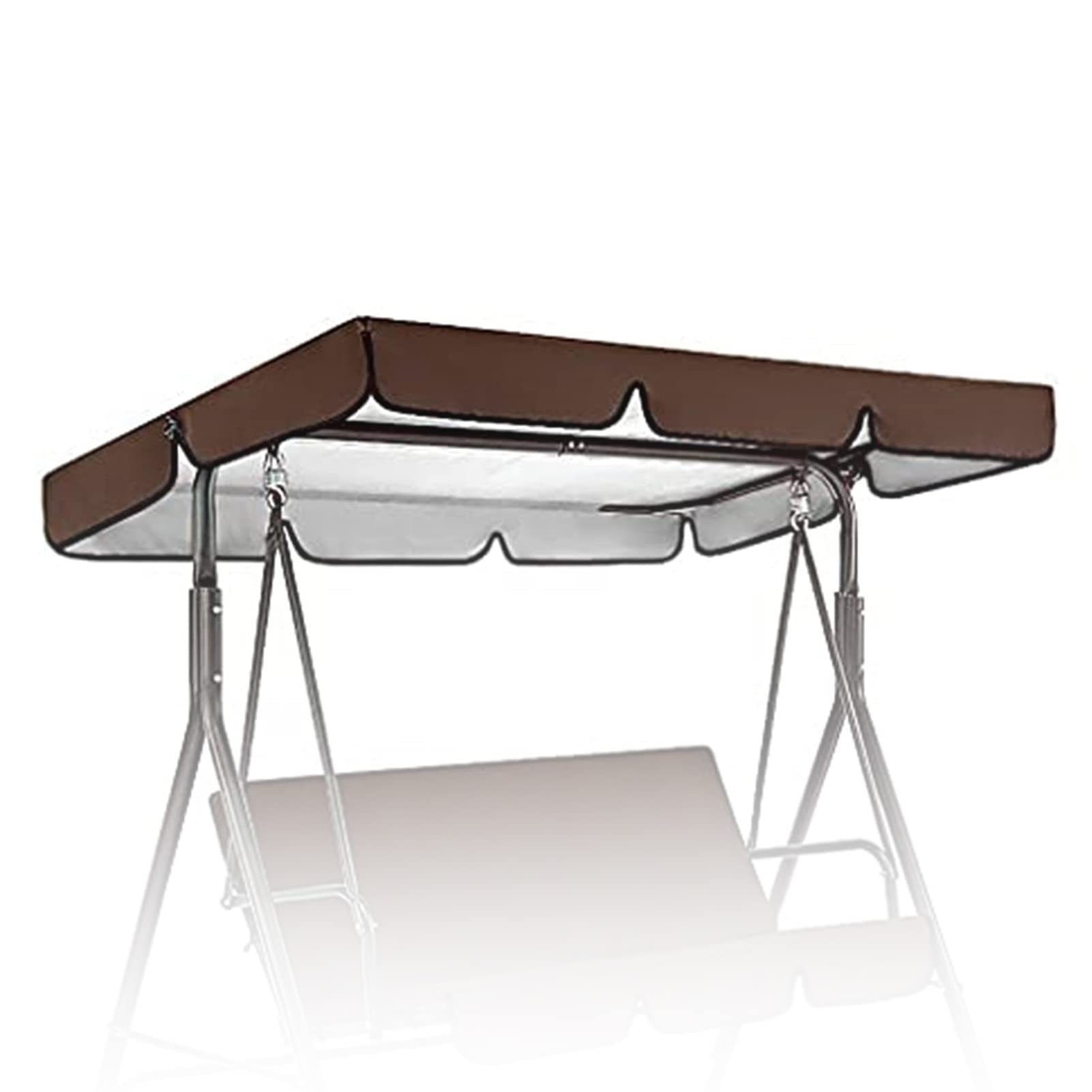 Toldo de repuesto para columpio de 2 a 3 plazas que soluciona lonas rotas 195x125