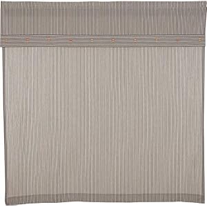 Piper Classics Farmhouse Ticking Stripe Gray Shower Curtain, 72" x 72", Farmhouse Bathroom Accent Piper Classics Farmhouse Ticking Stripe Gray Shower Curtain 72 x 72 Farmhouse Bathroom Accent