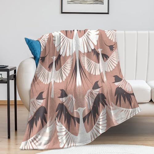 Jeté en flanelle super douce et chaude avec pompons décoratifs - 8