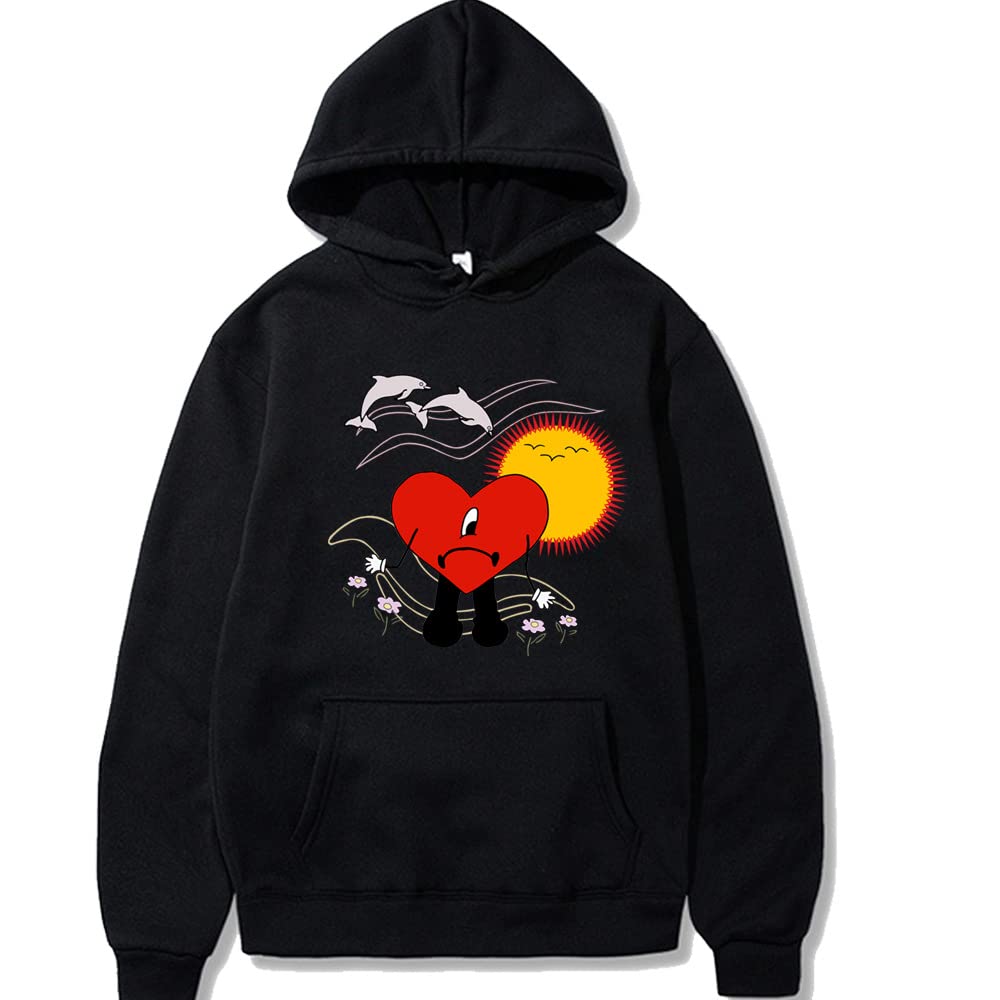 StuputNew Album Bunny Merch Bad un verano sin ti Hoodie Men Women Sweatshirts Pullover Harajuku Novelty Hooded Sweater