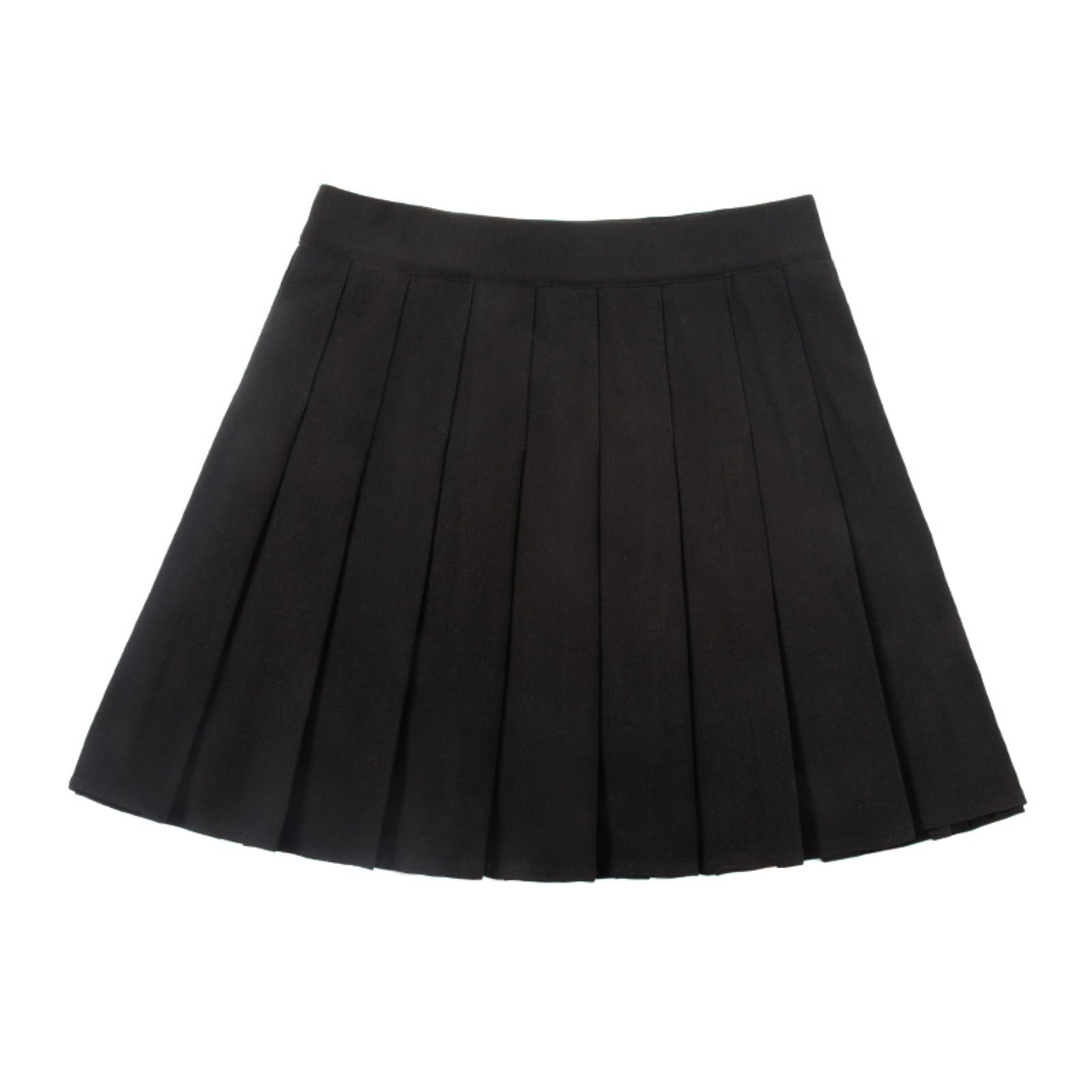 Damska spódnica tenisowa mini spódniczki bez szortów, z wysoką talią, plisowana, letnia moda -niebieski-XXL
