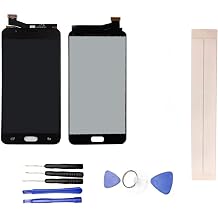 LCD Display & Replacement Touch Screen Digitizer Assembly with Free Tools for Galaxy J7 Prime G610 G6100 G610F SM- G610M/DS SM-610F/DS On7 2016 USA Version Black