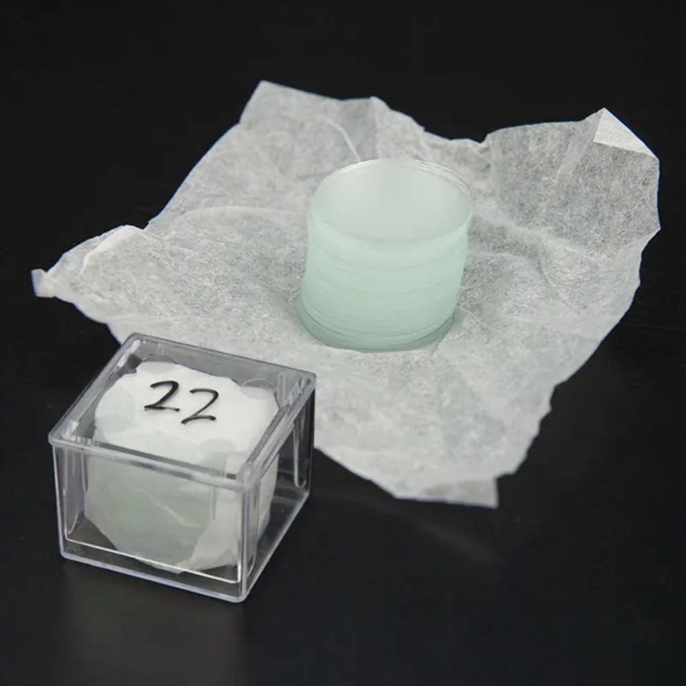 Akcesoria do mikroskopu laboratoryjnego Zestaw szkiełek mikroskopowych 20 mm 22 mm puste szkło Vernomia szkło szkło pokrywa slajdy slajdów 300 szt. 300 szt. (20 mm)
