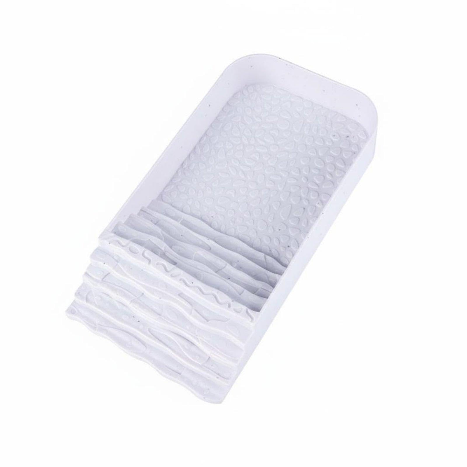CALANDIS Tortoise Water Dish with Ramp Non-Slip Design Turtle Bathing Basin Easy to Clean Reptile Ramp Bowl for Vivarium Marble | Reptile Supplies-picture-20