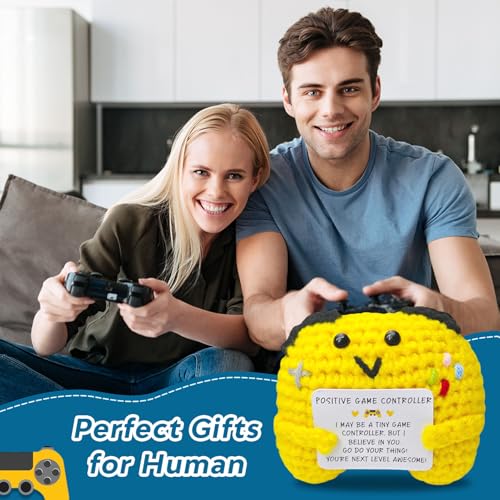 image for Fouliki Handmade Positive Crochet Controller Gifts for Teen Girls Teen