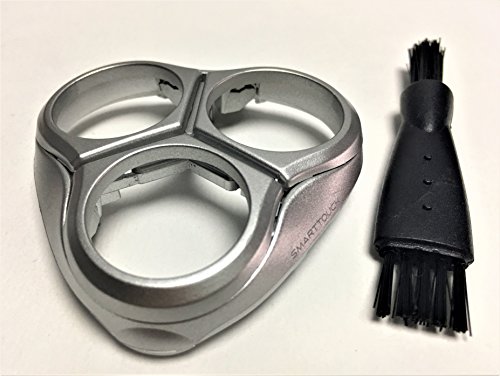 Shaver Razor Head Frame Holder Cover Men's Beard For Philips Norelco HQ9 only fit HQ 9100XL 9140XL HQ 9150XL 9160XL HQ 9161XL 9170XL HQ 9171XL 9195XL HQ 9199XL 9190XL Replacement New Sliver