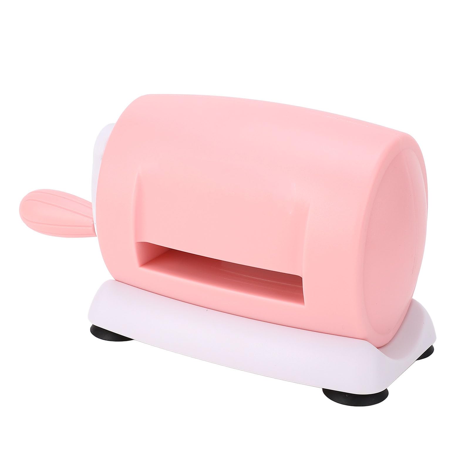 Mini Macchina per Goffratura Fustellatrice, Taglierina di Carta Portatile per la Creazione di Biglietti, Scrapbooking, Goffratrice in ABS con Tappetino Taglio in Plastica,