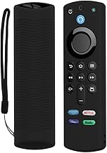 Estuche Remoto de Silicona Compatible con Fire TV Stick 4K / Alexa con Mando a Distancia por Voz (3ª generación),Funda Protectora