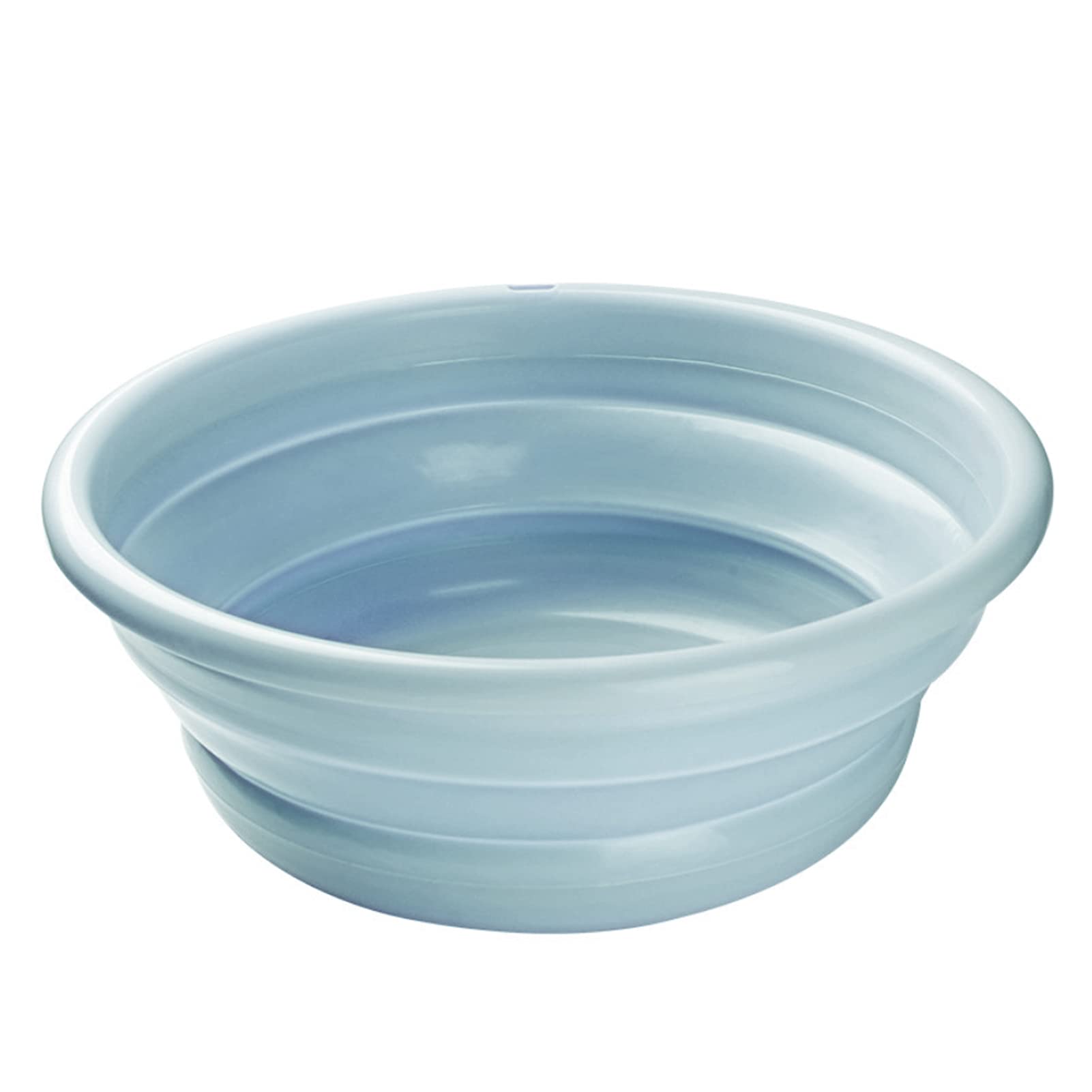 Collapsible Wash Basin Foldable Wash Basin Camping Multi-Purpose Outdoors Collapsible Wash Basin with Hole Lightweight Portable Plastic Basin Space-Saving