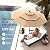PHI VILLA Patio Furniture Set with Umbrella for 4,Swivel Mesh Dining Chairs