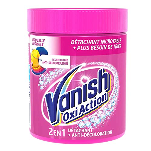 VANISH Oxi Action Textilfleckenentferner 470 g + Textilfleckenentferner Oxi Action Pulver Weiß 470 g