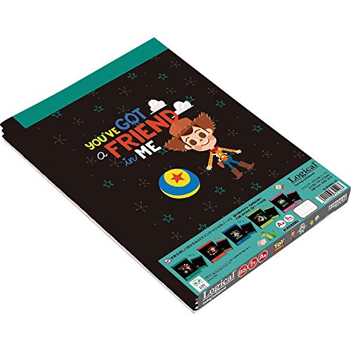 Carnet logique Toy Story Neon au format semi-B5 pour vos notes de bureau