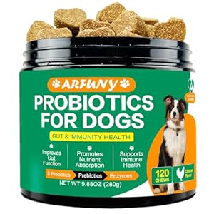 SANTKOL Hund Probiotika Leckerlies 120 Stück