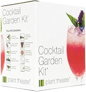 Plant Theatre Cocktail Garden Kit - 6 Varieties to Grow - Grow Your Own Kit