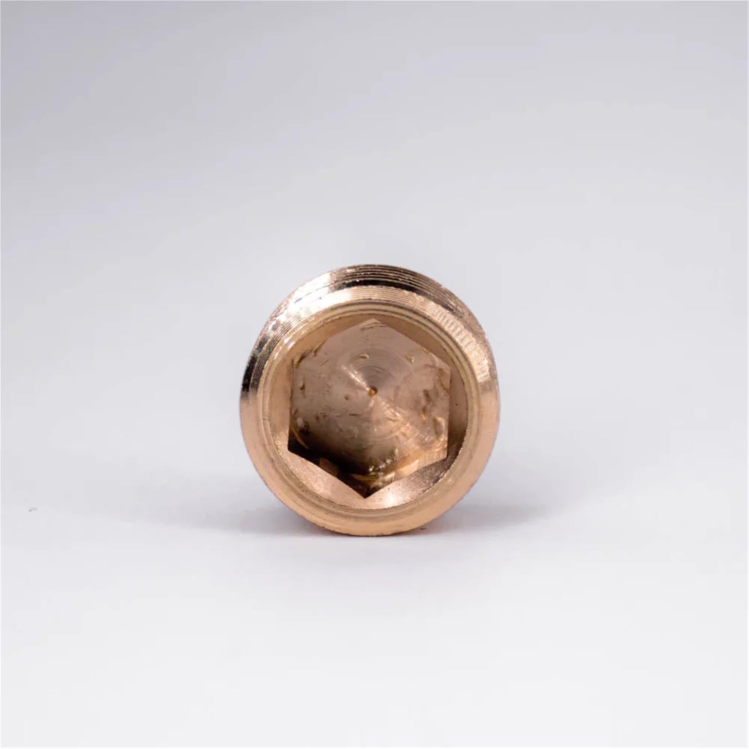 10pcs 3/8" NPT bspt End Cap Countersunk Interel Hex Socket Brass Pipe Fitting Water Gas Fuel(BSPT) Fitting