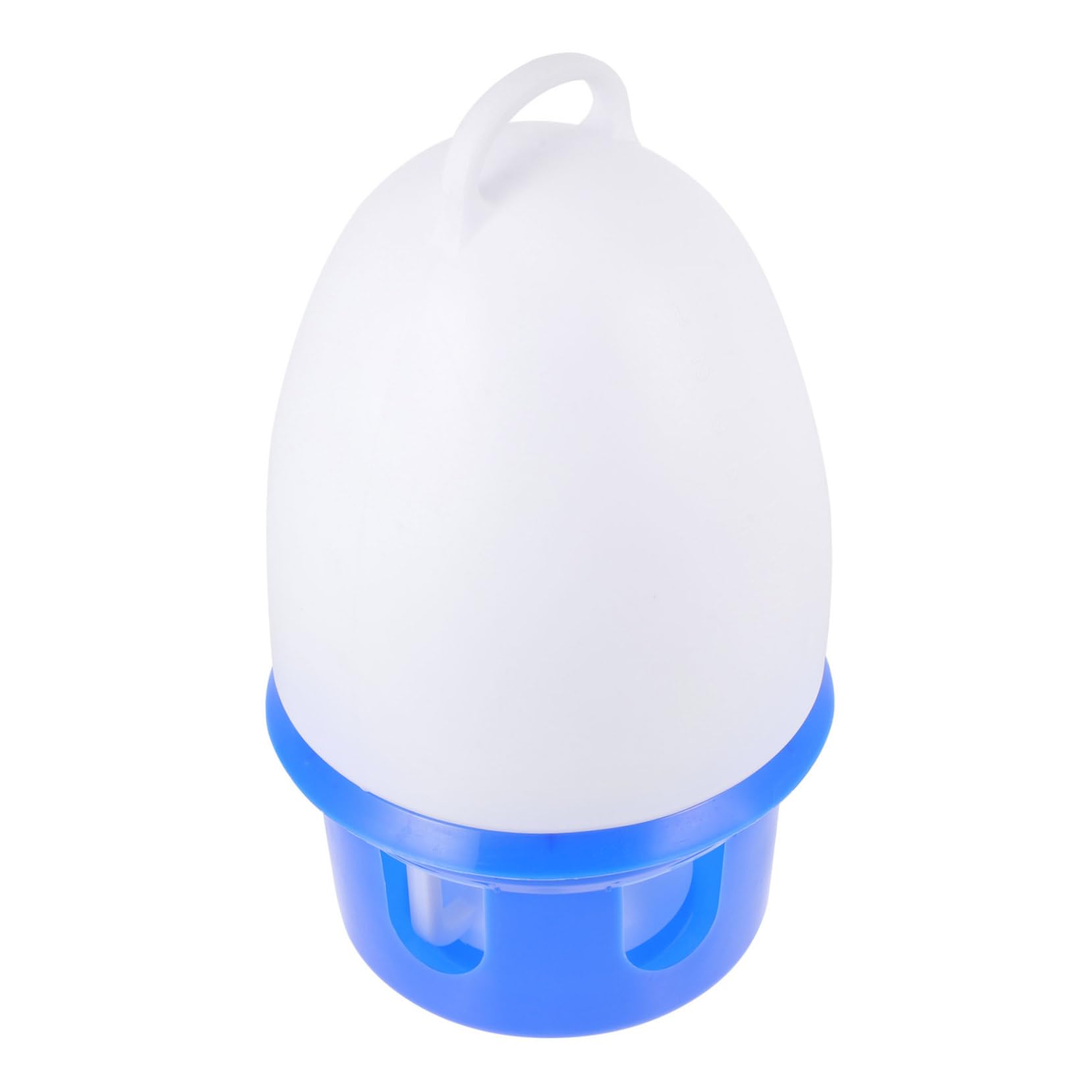 Abreuvoir pour Pigeons Rond Bleu en PVC, Modèle Détachable