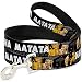 Buckle-Down Pet Leash - Lion King Simba & Nala HAKUNA MATATA - 4 Feet Long - 1/2