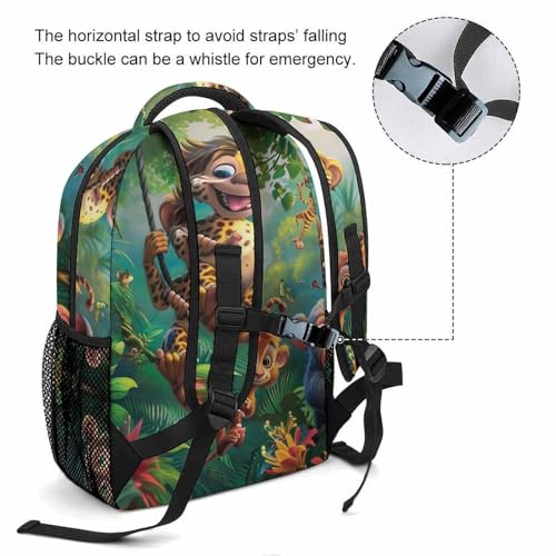 Cartable animaux de la forêt résistant pour simplifier la rentrée - 5