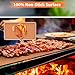 WIBIMEN Grill Mats for Outdoor Grill, Copper 7pcs Grill Mat, 100% Non-Stick PFOA Free 15.75 x 13