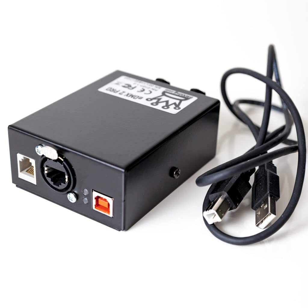 Amazon.com: DMXking eDMX2 PRO – Ethernet DMX Adapter 2 Universe