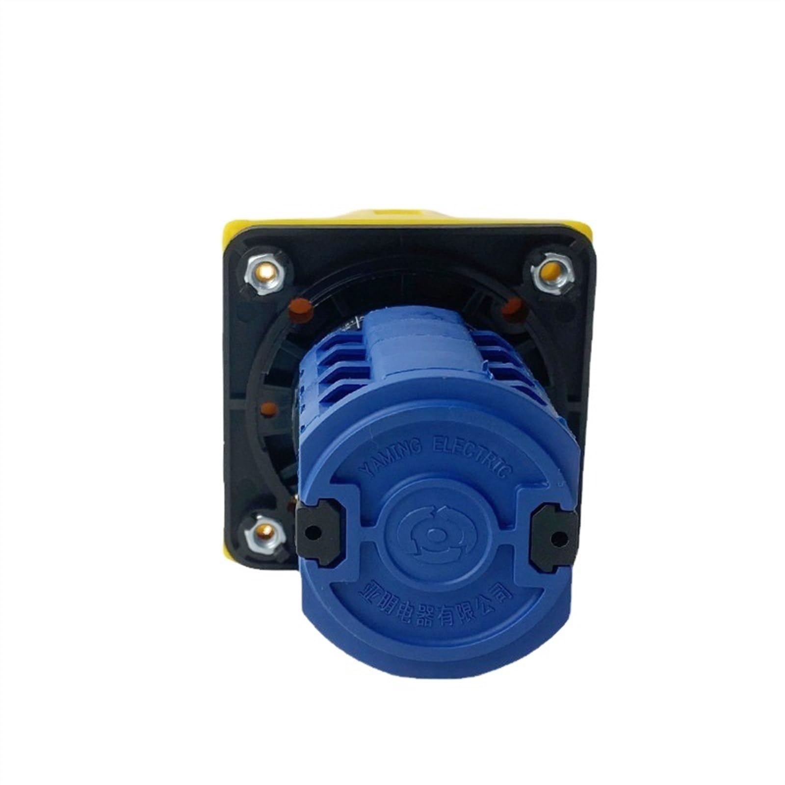 Interruptor de transferencia universal LW26-20/4GS, candado de 2 velocidades, aislamiento de parada de emergencia, corte de energía, 4 secciones, contactos plateados de 20A