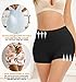 Womens Seamless Shapewear Shorts Shaping Boyshorts Panties Tummy Control Slimming Shapewear Underwear Black M