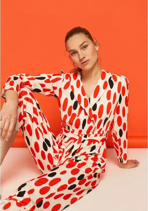 Combinaison à pois confortable en taille 44 pour sublimer la silhouette - 2