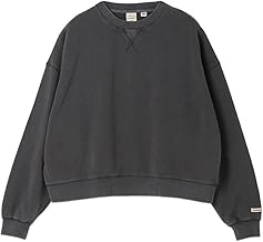 Goodwear Big Sweatshirt, USA Cotton, Cropped, Chemical, Plain, 12 oz, Thick, Men's, Women's