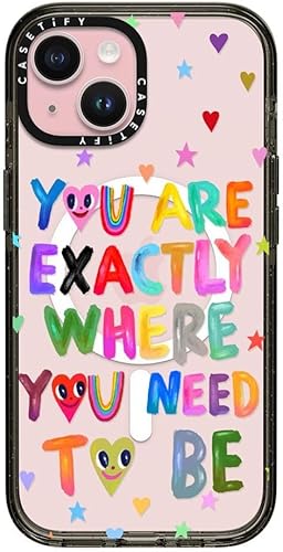 CASETiFY Funda Impact para iPhone 15 4 veces probada contra caídas de grado militar, protección contra caídas de 8.2 pies, compatible con Magsafe