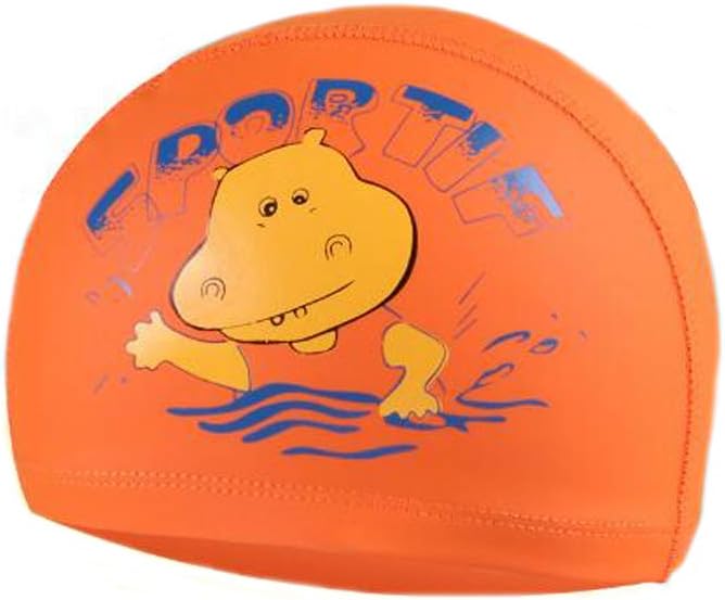 無地ライクラ防水スイムキャップ PUコート 水泳キャップ 水泳帽 バスキャップ 子供 男の子 女の子 ロングヘア