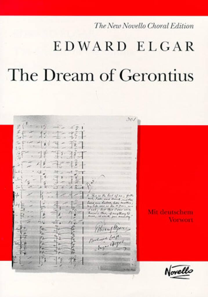The Dream of Gerontius Op.38 Vocal Score for SATB Choir, Soloists and Piano Reduction by Edward Elgar | Sacred Romantic Oratorio Sheet Music for Advanced Choral Study and Performance