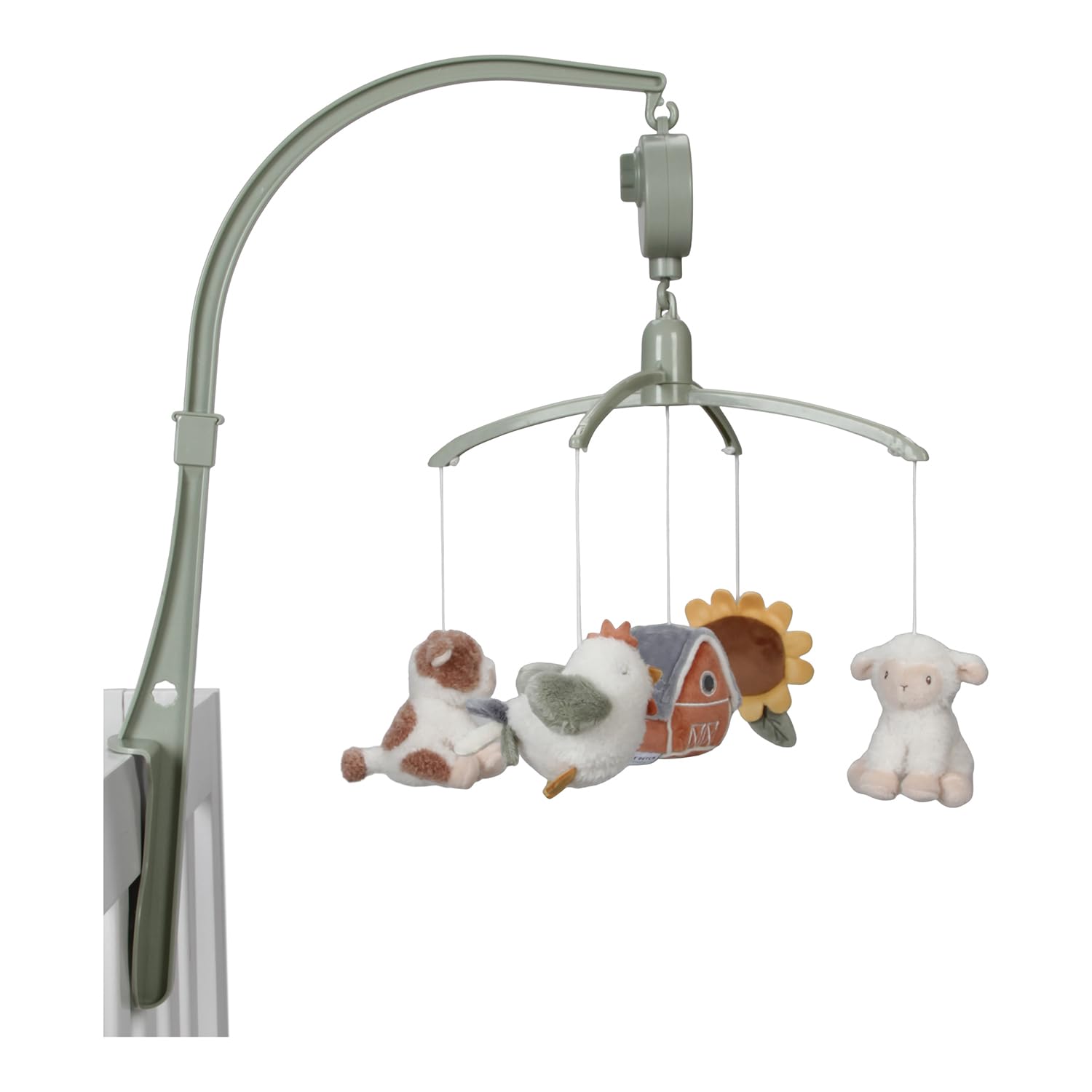 Little Dutch Little Farm 8800 - Móvil con caja de música y soporte