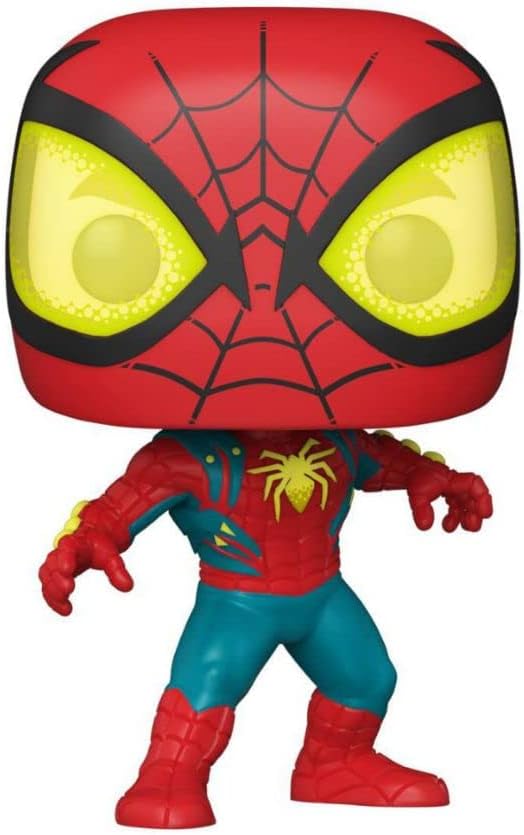 POP! Spider-Man: Beyond Amazing 1118 - Spider-Man in Oscorp Suit Special Edition, Multicolor, 3.62 inches