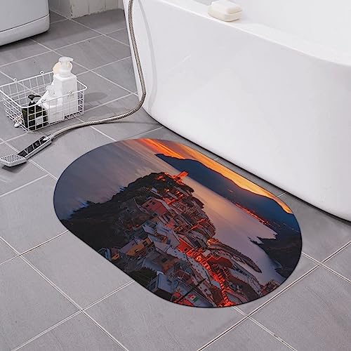 Tapis de bain antidérapant absorbant à séchage rapide en diatomite